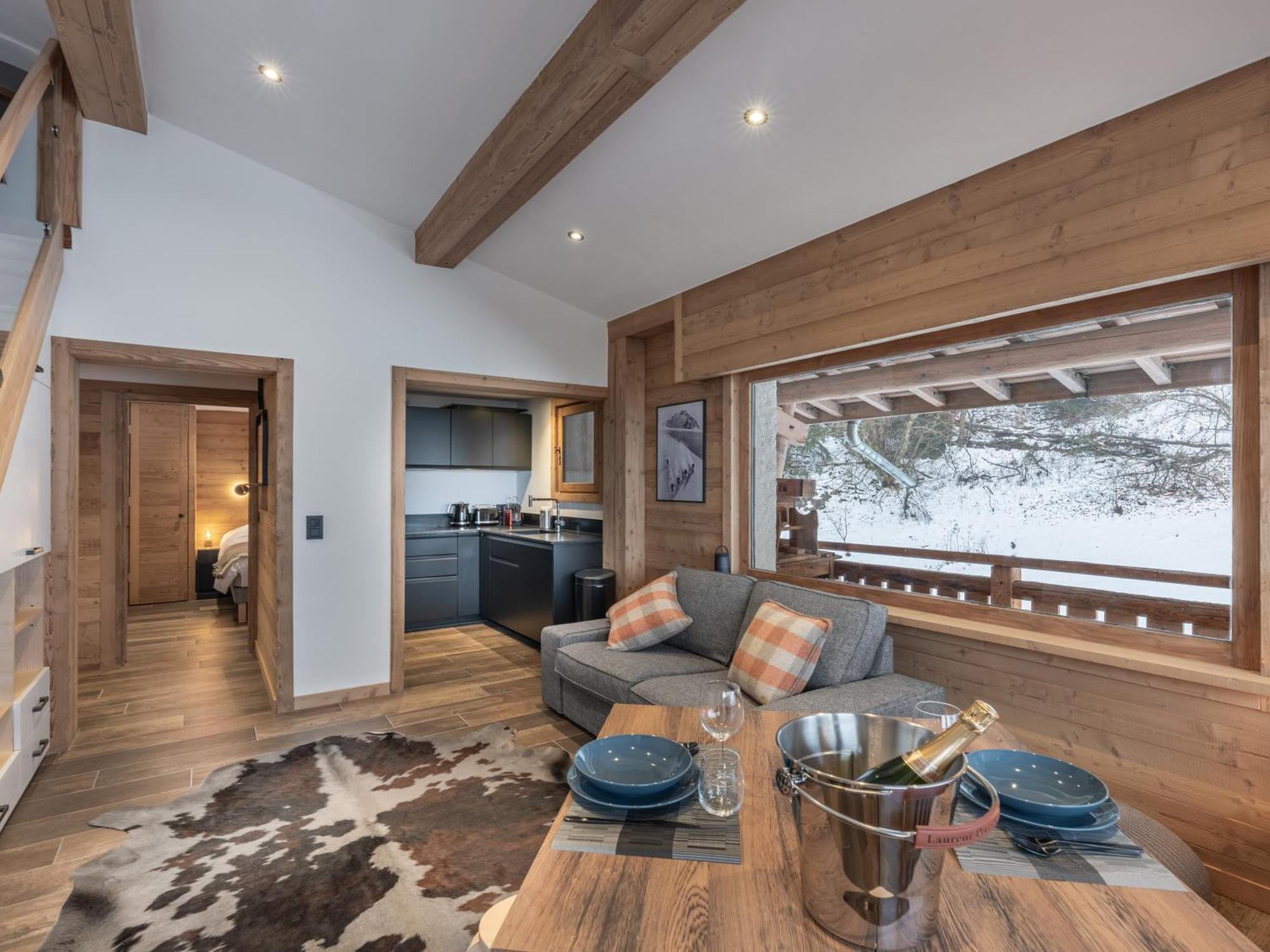 Chalet " Jeane " Proche Centre Megève Exterior foto