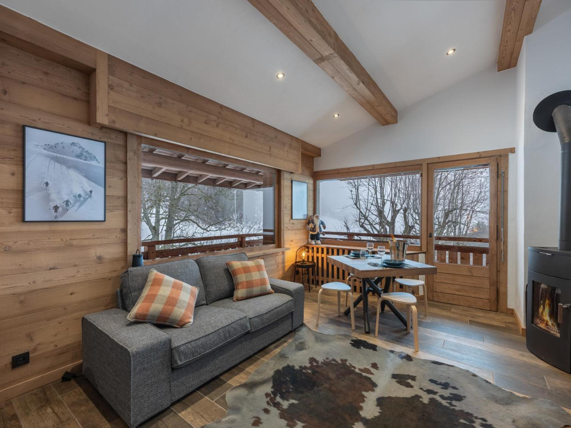 Chalet " Jeane " Proche Centre Megève Exterior foto